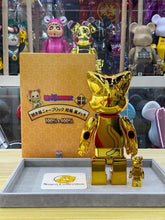 NY@RBRICK x 招财猫 100%+400%金运镀金 招福 nyabrick nyabrick bearbrick